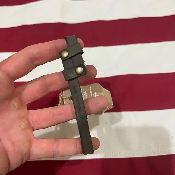 Leather Wrist Bracelet - Picture 4 of 14